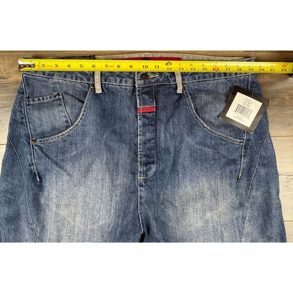 VTG Y2K NWT Marithe Francois Girbaud Circulator SZ 38M Baggy Men's Jeans BKW27K - Picture 6 of 12
